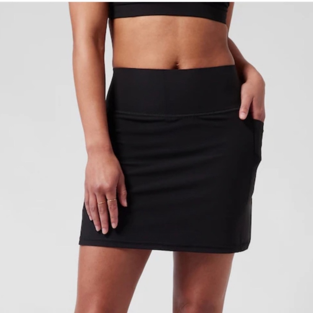 Athleta black skort